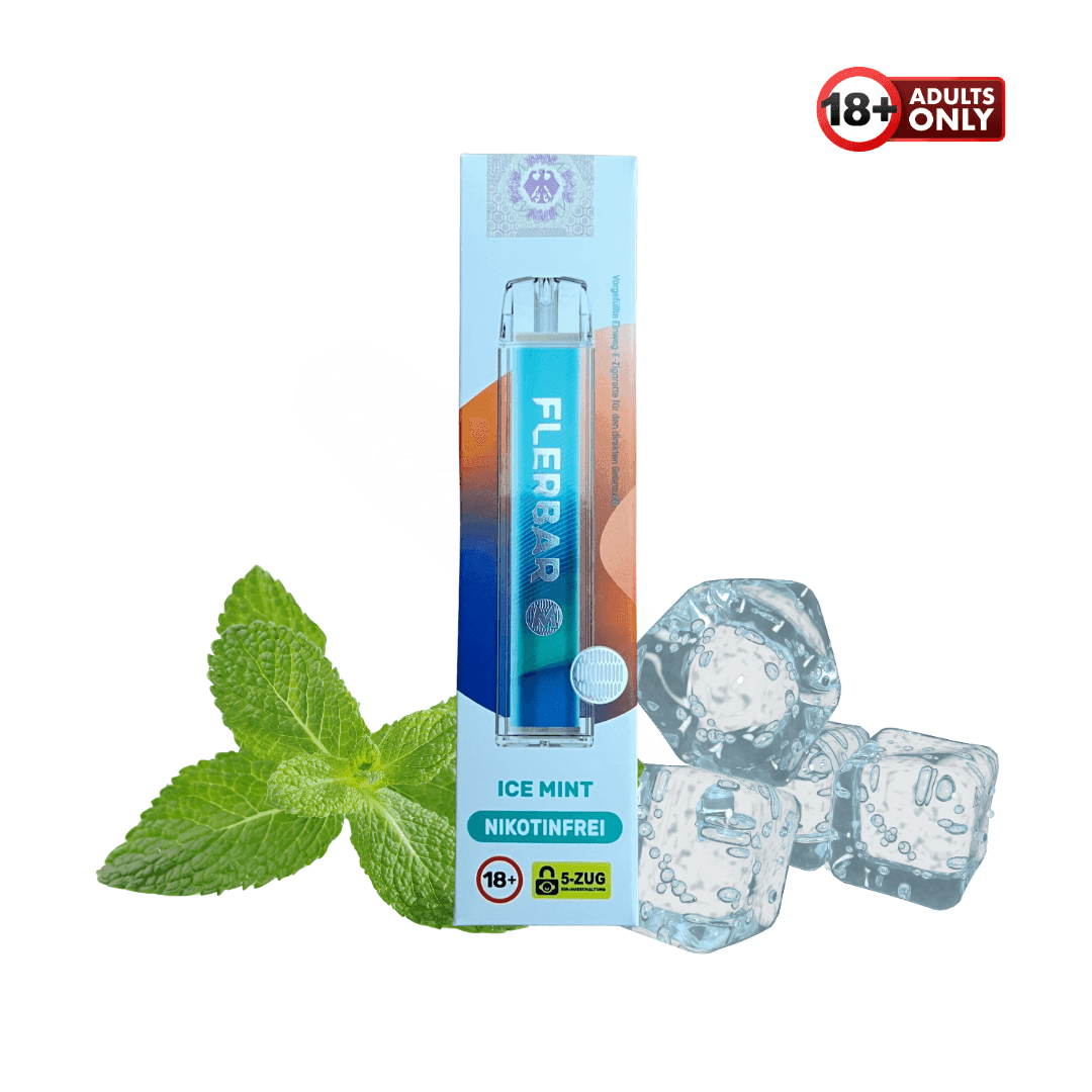 Flerbar M Vape Ice Mint Nikotinfrei - EdenVape24